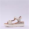 Oh My Sandals Wedge T Bar Link - Beige